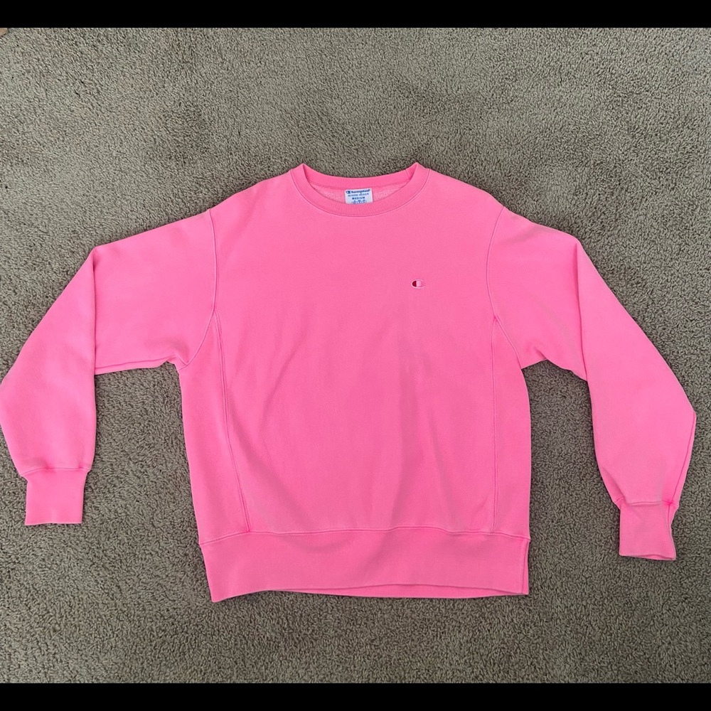 Pink Champion Crewneck (Size M)
